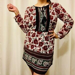 DR2 by Daniel Rainn NWOT Boho Floral Dress